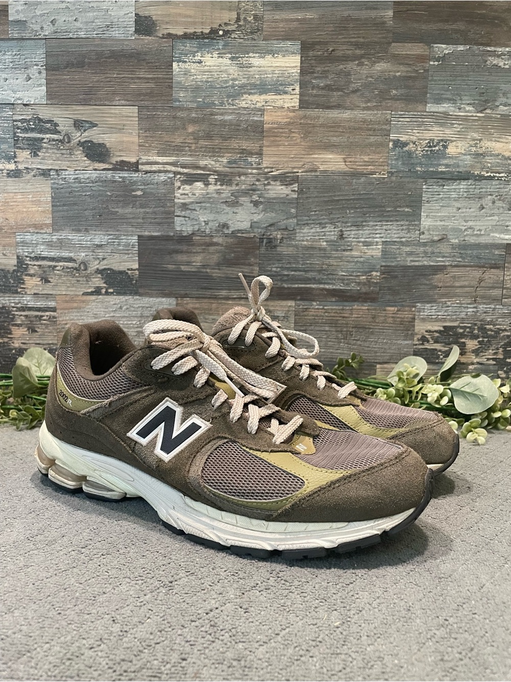 New Balance 2002R "Dark Moss" Sneakers Size 12 Men's